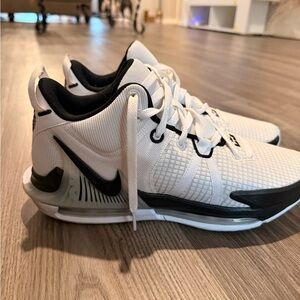Nike White and Black Athletic Shoes